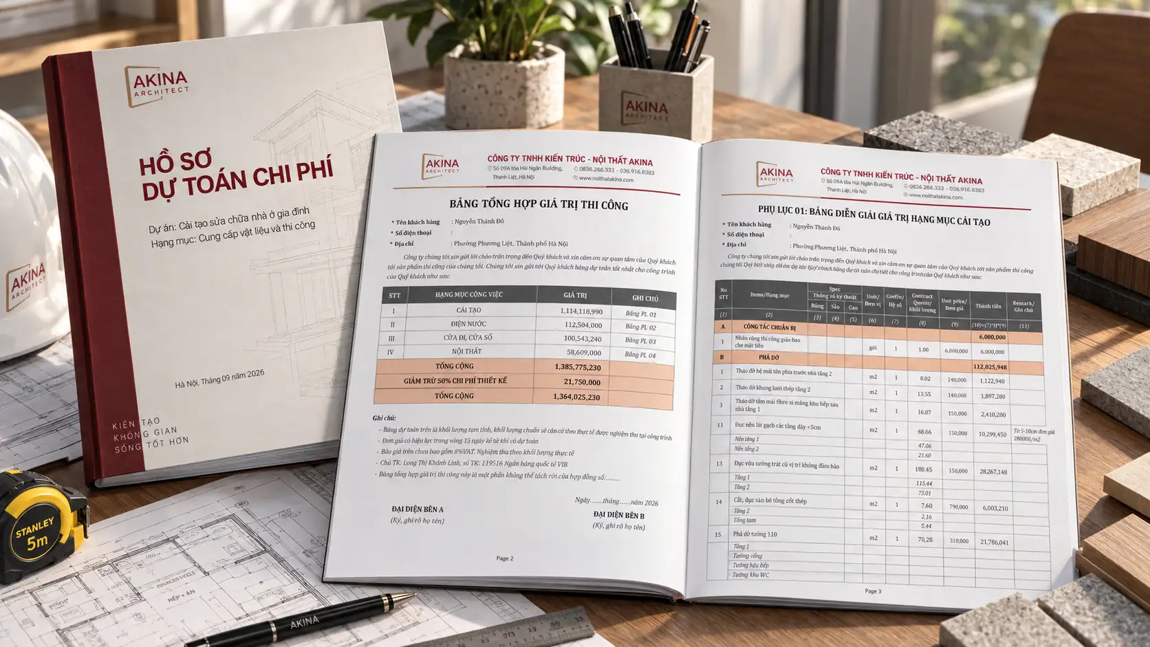 MỘT DỰ TOÁN CÓ PHẠM VI RÕ RÀNG