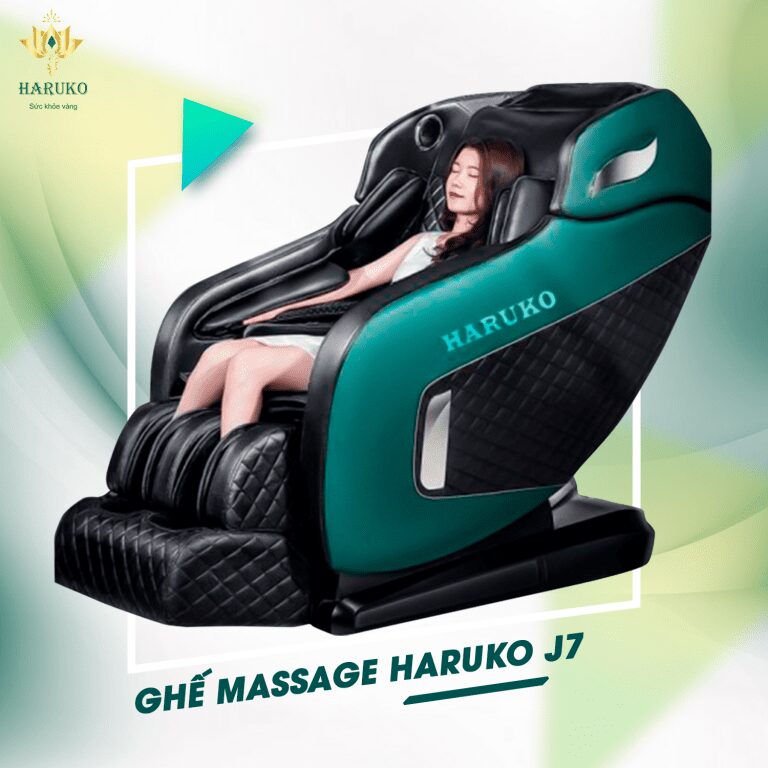 Ghế massage Haruko J7 cũng được tích hợp cơ chế giảm căng cơ,đau nhức cho người dùng