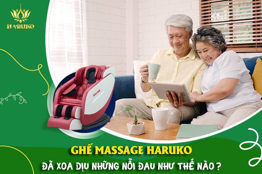 Người cao tuổi là một trong những đối tượng nên sử dụng ghế massage thường xuyên