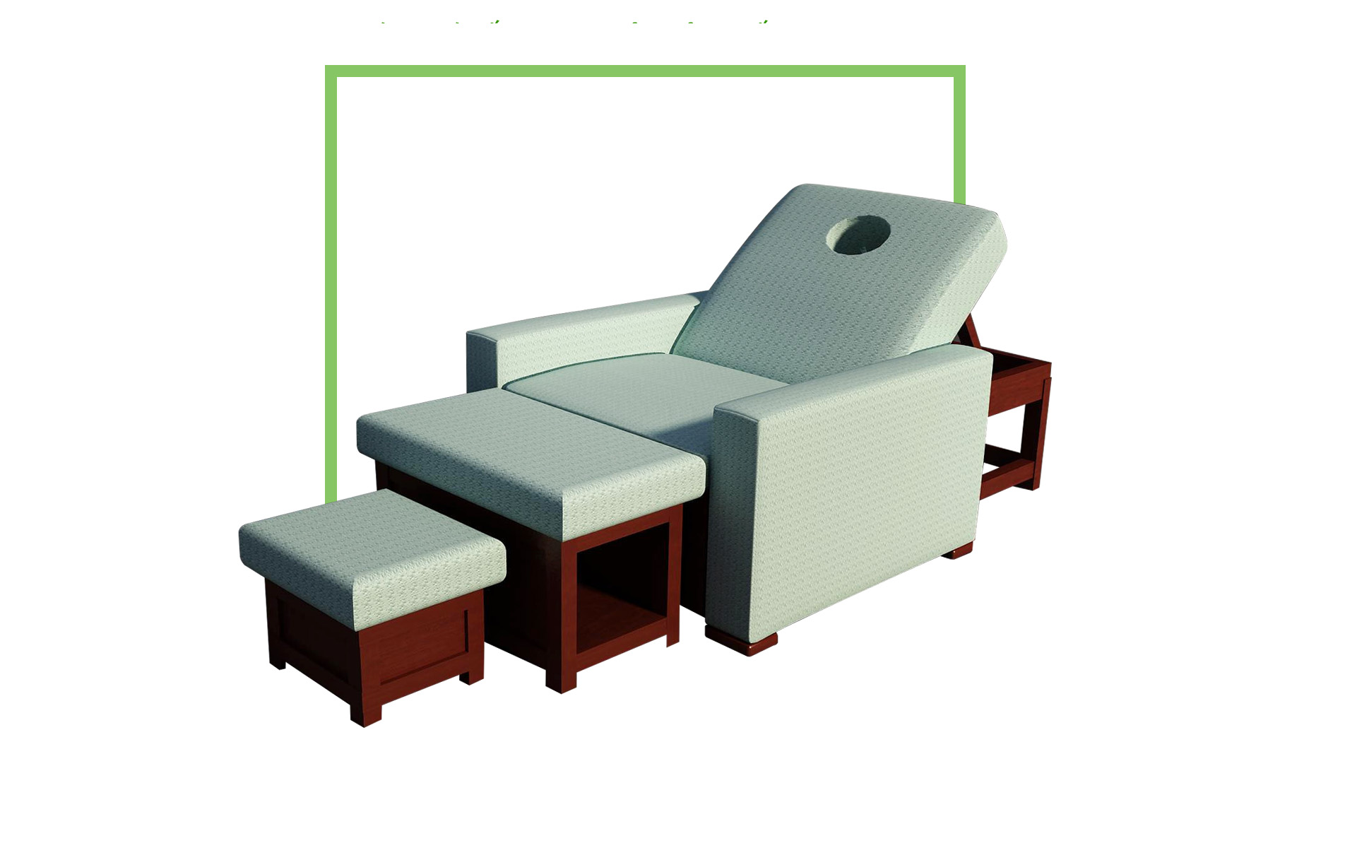 Sản phẩm ghế massage spa nên được đặt tại những nơi có không gian rộng rãi