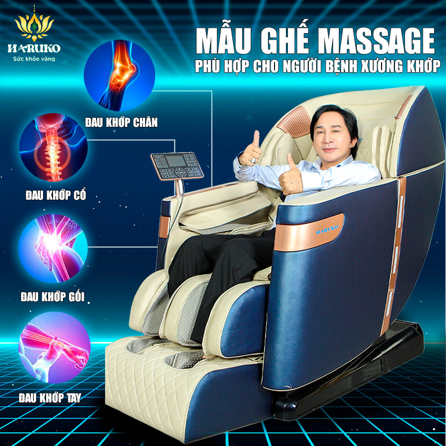 Ghế massage không chỉ giúp thư giãn mà còn giúp bạn chữa được một số bệnh tiềm ẩn trong cơ thể