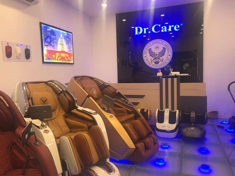 Ghế massage Dr.Care được nhiều người dùng lựa chọn nhờ công nghệ massage 4D hiện đại