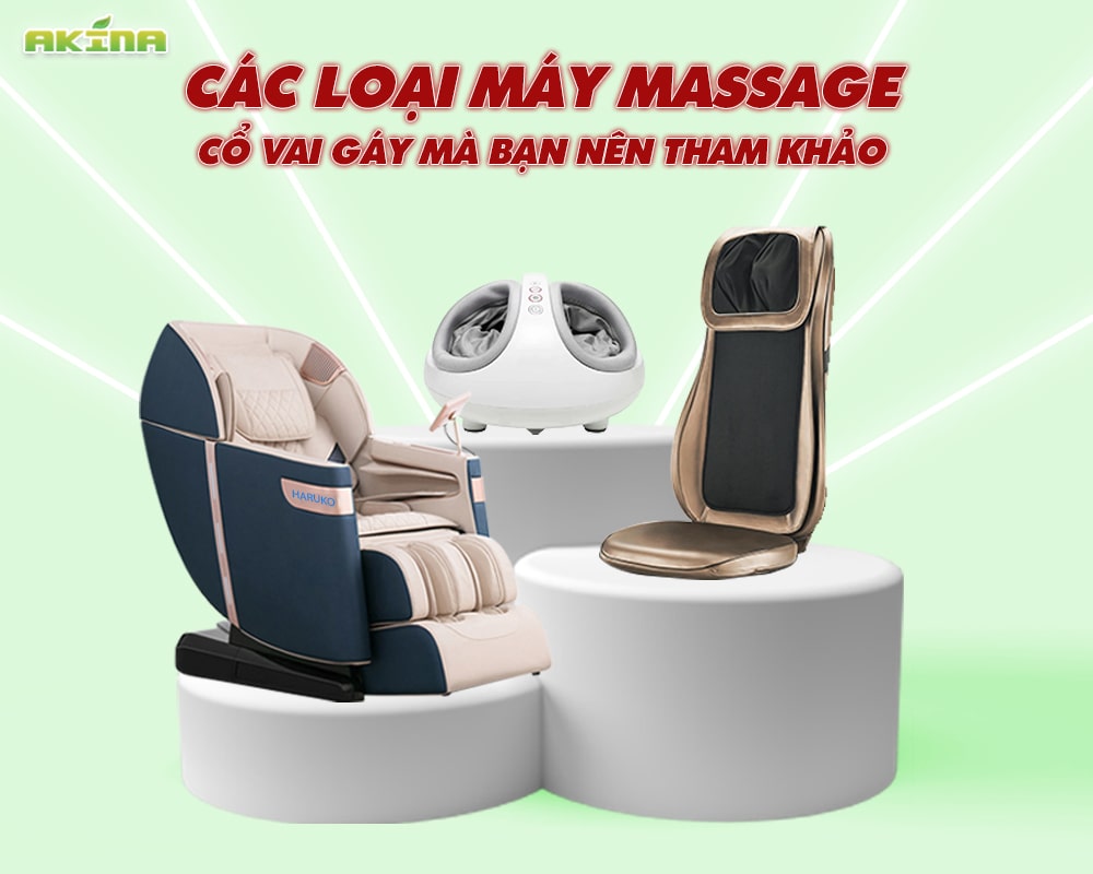 Khách hàng khi tìm mua ghế massage nên dành thời gian tìm hiểu thêm về các loại máy massage cổ vai gáy đáng để tham khảo