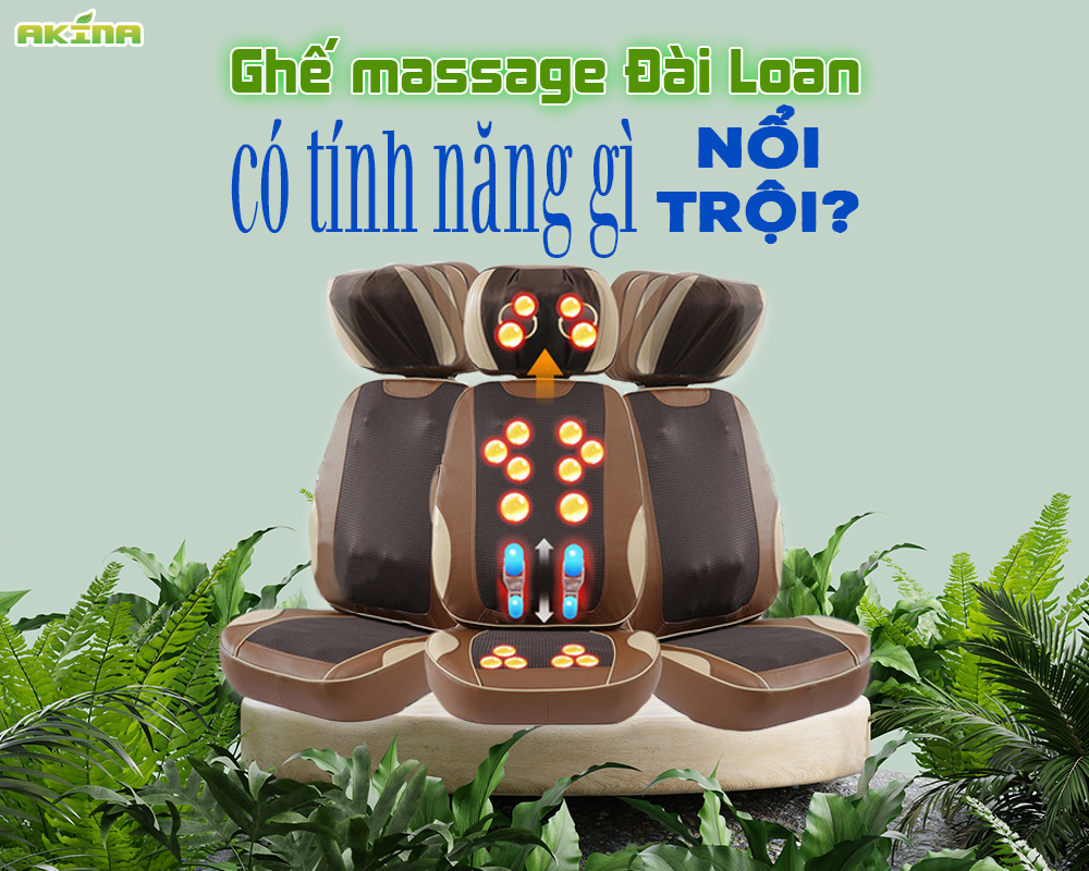 Ghế massage Đài Loan là dòng sản phẩm đang được một số khách hàng quan tâm thời gian gần đây